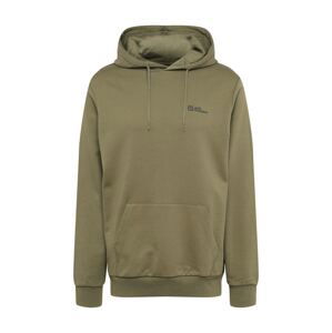 JACK WOLFSKIN Sportovní mikina  čedičová šedá / khaki