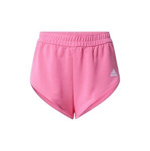 ADIDAS SPORTSWEAR Sportovní kalhoty  světle růžová / bílá