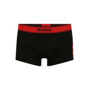 HUGO Boxerky 'EXCITE'  červená / černá