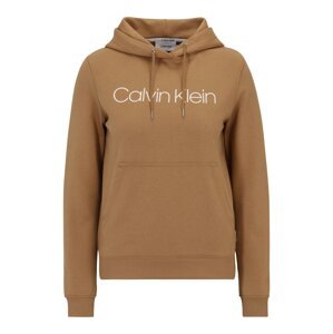 Calvin Klein Mikina  khaki / bílá