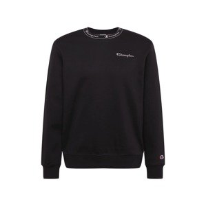 Champion Authentic Athletic Apparel Mikina  černá / bílá