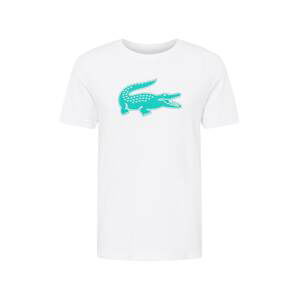 Lacoste Sport Tričko  nefritová / bílá