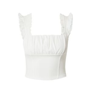 Gina Tricot Top 'Pella'  offwhite