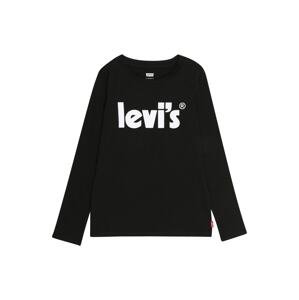 LEVI'S Tričko  černá / bílá