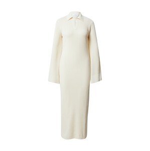 Soulland Úpletové šaty 'Nora'  barva bílé vlny
