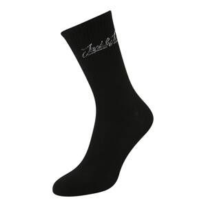 JACK & JONES Ponožky 'JORTONS'  bílá / černá