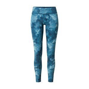 ODLO Sportovní kalhoty  enciánová modrá / azurová modrá / šedá