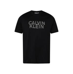 Calvin Klein Big & Tall Tričko  světle šedá / černá