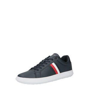 TOMMY HILFIGER Tenisky  tmavě modrá / červená / bílá