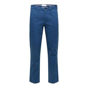 SELECTED HOMME Chino kalhoty 'Miles'  marine modrá