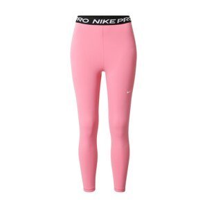 NIKE Sportovní kalhoty  světle růžová / bílá / černá
