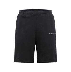 Calvin Klein Sport Sportovní kalhoty  černá / bílá