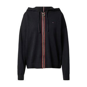 TOMMY HILFIGER Kardigan  námořnická modř / červená / bílá