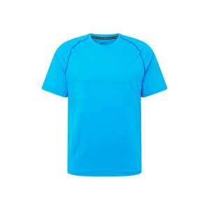 NIKE Funkční tričko  námořnická modř / aqua modrá / černá
