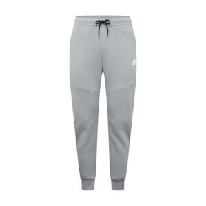 Nike Sportswear Kalhoty  šedá / bílá