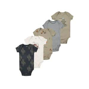 Carter's Dupačky/body  námořnická modř / šedá / khaki / bílý melír