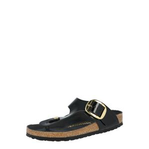 BIRKENSTOCK Žabky 'Gizeh Big Buckle'  černá