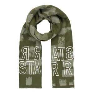 G-Star RAW Šála 'Dorala'  khaki / olivová / bílá