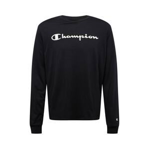 Champion Authentic Athletic Apparel Tričko  černá / bílá