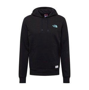 THE NORTH FACE Sportovní mikina 'REGRIND'  tyrkysová / oranžová / černá