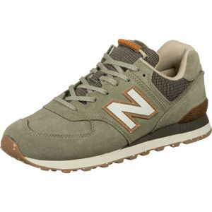 new balance Tenisky  hnědá / olivová / bílá