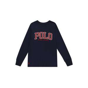 Polo Ralph Lauren Tričko  noční modrá / tmavě červená / bílá