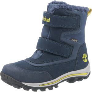 TIMBERLAND Sněhule 'Chillberg'  marine modrá / limone