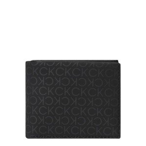 Calvin Klein Peněženka 'Bifold'  tmavě šedá / černá