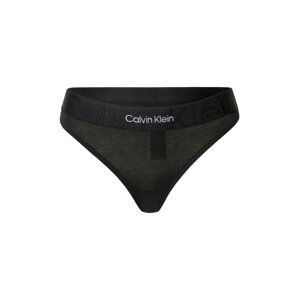 Calvin Klein Underwear Tanga  černá / bílá