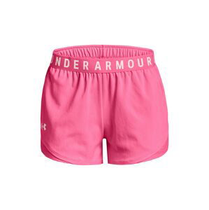 UNDER ARMOUR Sportovní kalhoty 'Play Up'  pink / bílá