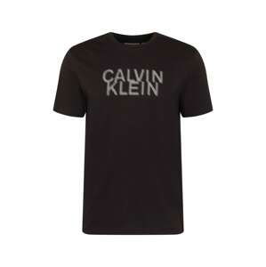 Calvin Klein Tričko  černá / offwhite
