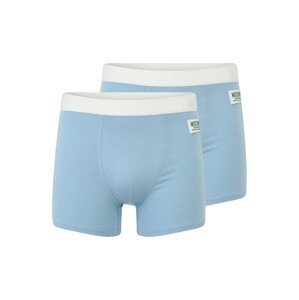 Moschino Underwear Boxerky  světlemodrá / bílá