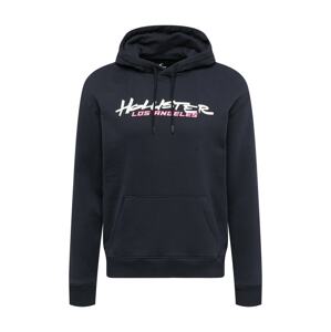 HOLLISTER Mikina  světle růžová / černá / bílá