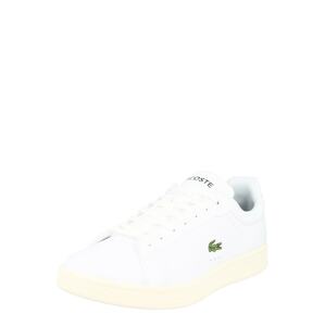 LACOSTE Tenisky 'Carnaby'  zelená / červená / černá / bílá