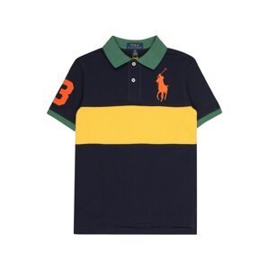Polo Ralph Lauren Tričko  námořnická modř / žlutá / zelená / tmavě oranžová