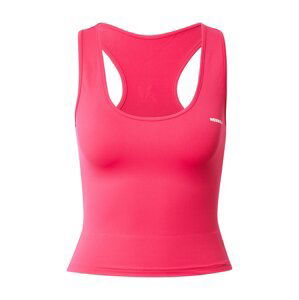 NEBBIA Sportovní top  pink / bílá