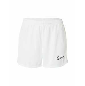 NIKE Sportovní kalhoty  černá / bílá