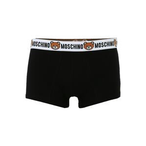 Moschino Underwear Boxerky  černá / bílá / hnědá