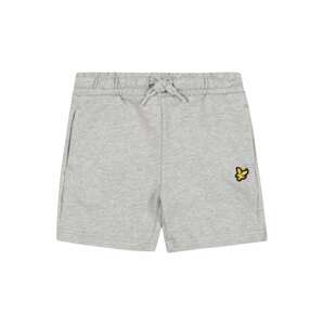 Lyle & Scott Kalhoty 'Classic'  žlutá / šedý melír / černá