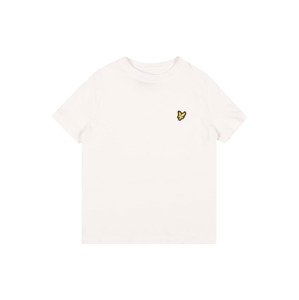 Lyle & Scott Tričko  přírodní bílá / žlutá / černá