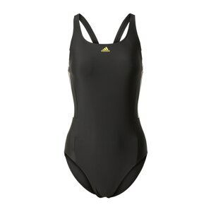 ADIDAS PERFORMANCE Sportovní plavky  žlutá / černá / bílá