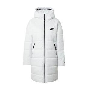 Nike Sportswear Zimní kabát  černá / bílá
