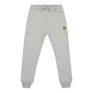 Lyle & Scott Kalhoty 'Classic'  žlutá / šedý melír / černá