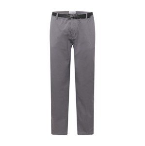 Lindbergh Chino kalhoty  tmavě šedá / černá