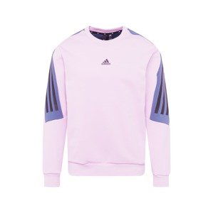 ADIDAS PERFORMANCE Sportovní mikina  fialová / pastelová fialová / černá