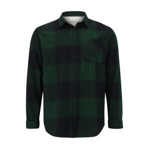 Jack & Jones Plus Košile 'OWEN'  námořnická modř / zelená