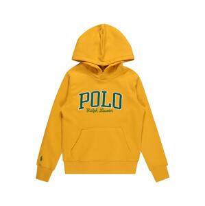 Polo Ralph Lauren Mikina  žlutá / trávově zelená / bílá