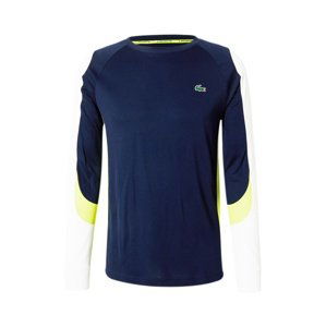 Lacoste Sport Funkční tričko  námořnická modř / žlutá / bílá