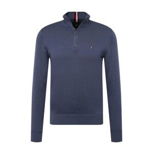 TOMMY HILFIGER Svetr  marine modrá / červená / černá / bílá