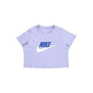 Nike Sportswear Tričko  marine modrá / šeříková / bílá